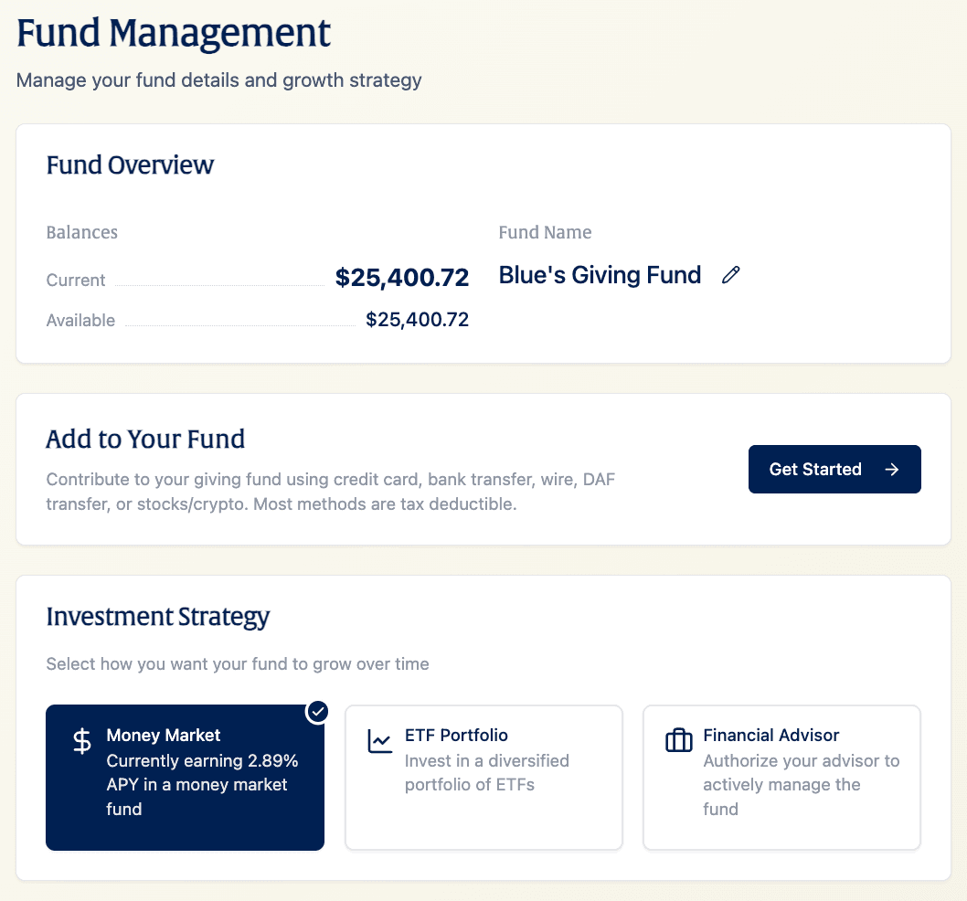 Secure donation processing and compliance infrastructure